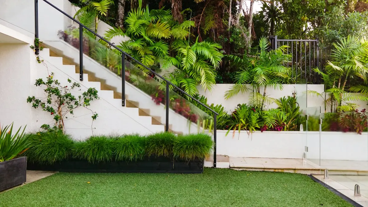 Amenagement jardin etroit : Photos aménagement jardin extérieur