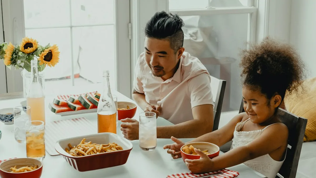 Recette facile et rapide : Repas du soir familial rapide